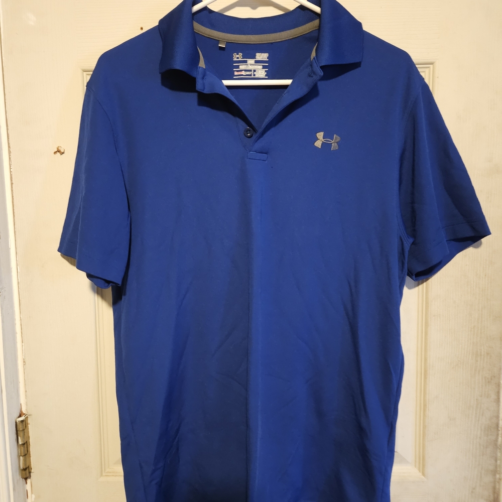 Under Armour Men's Blue Polo Shirt